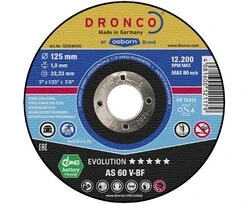 DISQUES A TRONCONNER INOX 125X1X22
