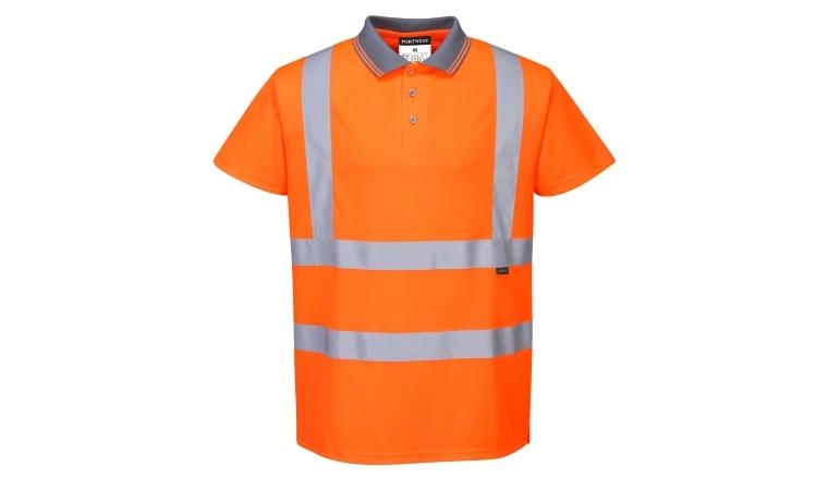 POLO HAUTE VISIBILITE ORANGE M