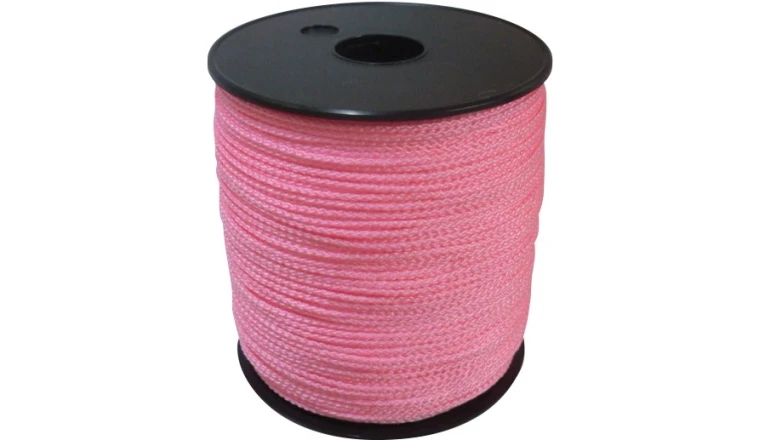 TRESSE POLYPRO 2.5MM BOBINE 200M FLUO ROSE