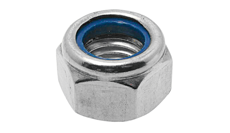 ECROU FREIN  5MM ZI BLC BTE200