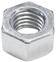 ECROU D8 HEX ZI BLC BTE200
