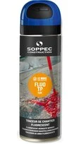 TRACEUR CHANTIER FLUO BLEU 650ML 141519 SOPPEC
