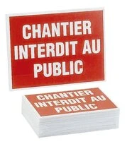 PANNEAU 300X200 CHT INTER A L'UNITE