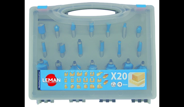 COFFRET 20 MECHES CARB. DROITES QUEUE 8