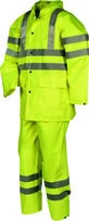 VESTE PLUIE XXL BANDIT JAUNE FLUO
