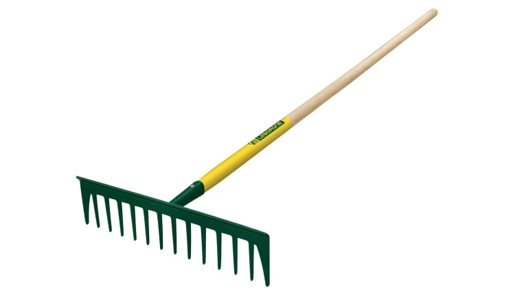 RATEAU BATIPRO 14 DENTS MANCHE BOIS