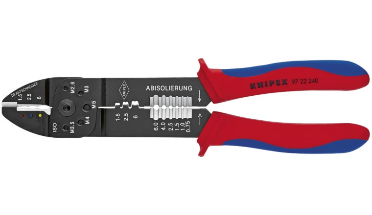 PINCE A SERTIR 240 MM KNIPEX