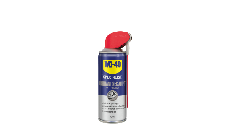 Lubrifiant anti friction sec au PTFE spray 400ml WD40 33394