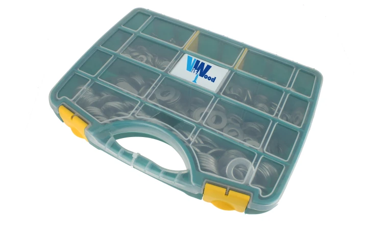 COFFRET 1020 RONDELLES ACIER ZINGUE