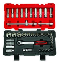 Coffret de douilles et accessoires 12 pans 1/2" KS Tools 922.0640