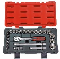 Coffret de douilles 6 pans et accessoires Ultimate 1/2" 24 pièces KS Tools 922.0623