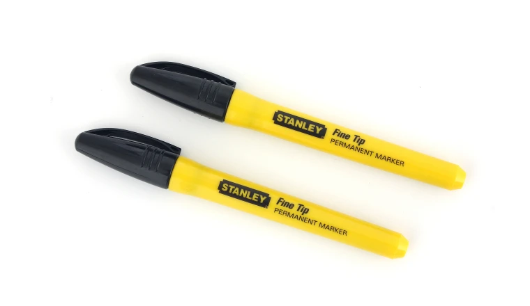 MARQUEUR NOIR POINTE FINE - CARTE 2PCS