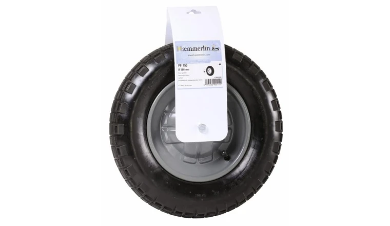 ROUE BROUETTE 380MM PF150BA HAEMMERLIN