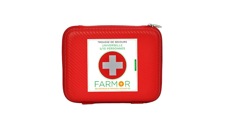 TROUSSE DE SECOURS UNIVERSELLE 5/10 PERSONNES FARMOR