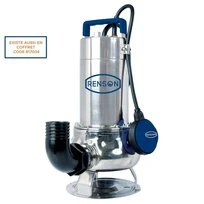 POMPE DE RELEVAGE MONO INOX EAUX TRES CHARGEES