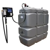 CUVE FUEL 1500L EQUIPE POMPE 50L/MIN