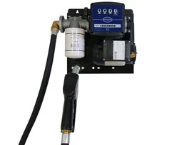 Station murale gasoil 50l/min compteur + filtre