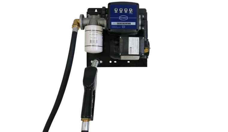 Station murale gasoil 50l/min compteur + filtre