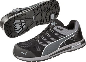 ELEVATE KNIT BLACK LOW S1P ESD HRO SRC SCHWARZ GRAU.41