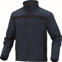 VESTE SOFTSHEL L LULEA2 BLEU/NOIRE