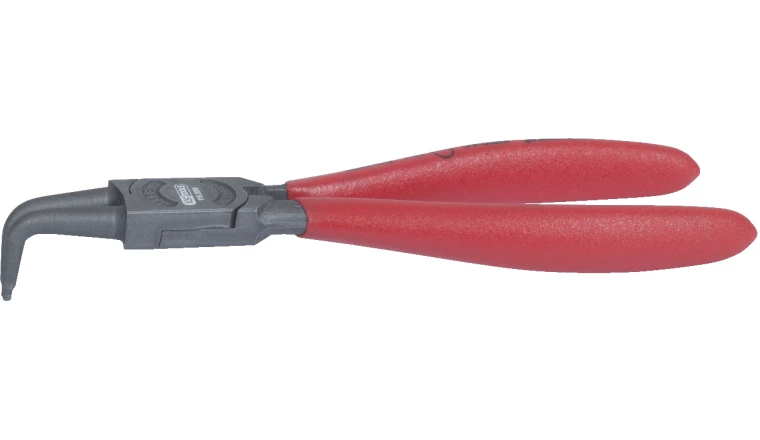 PINCE A CIRCLIPSREG INTERIEUR COUDEE A 90DEG . L.210 MM