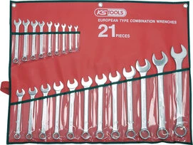 CLE MIXTE METRIQUE 16PCES 6 A 24MM KS TOOLS