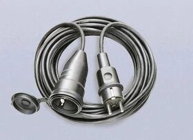 Rallonge 3G2.5mm² 25m Prolongateur électrique IP44 Etanche noir