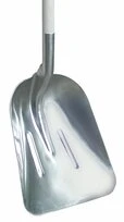 Pelle à neige extra creuse aluminium manche 120cm Perrin 144237