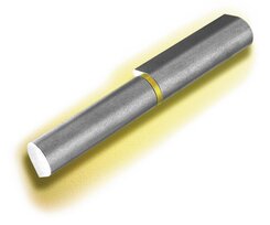 Paumelle à Souder Profilsoud en Acier Brut - 120x20 mm - Ref 544340 - Industrielle de Sedan