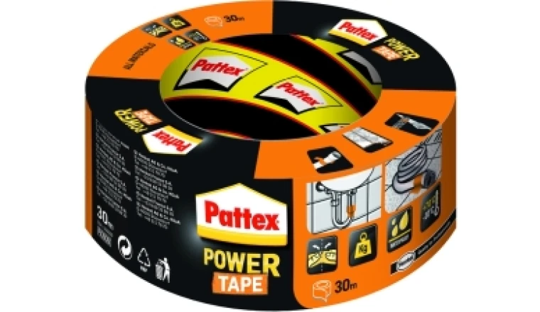 ADHESIF PATTEX POWER TAPE 25MX51MM GRIS