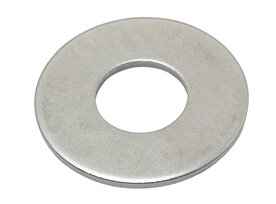 RONDELLE PLATE 6MM INOX A2 UNITE