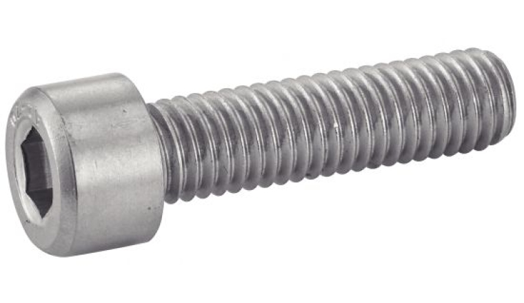 VIS 6PANS CREUX 8/8   8X50 INOX UNITE