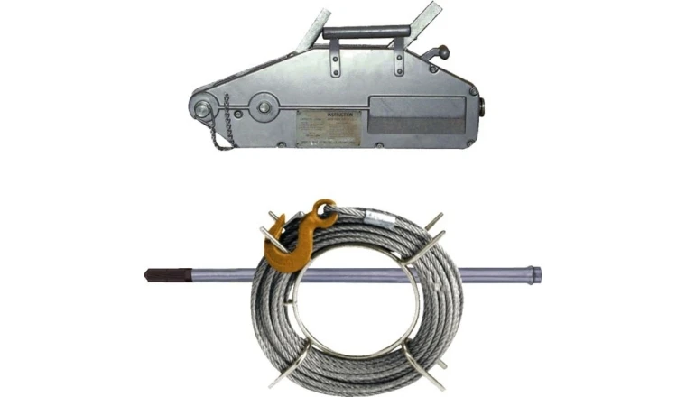 TREUIL +CABLE 20M CMU 3200KG 6180C
