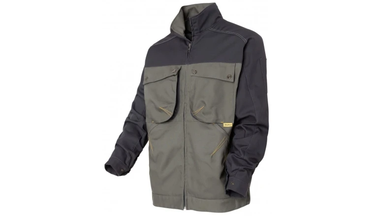 BLOUSON G-ROK VERT/CARBONE L POLY/COTON