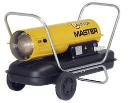 Chauffage mobile air pulsé B150 au fuel à combustion directe Sovelor