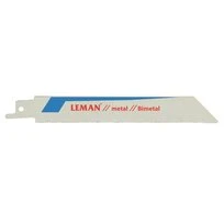 Lames de scie sabre 130mm x5 métal Leman 7708.05