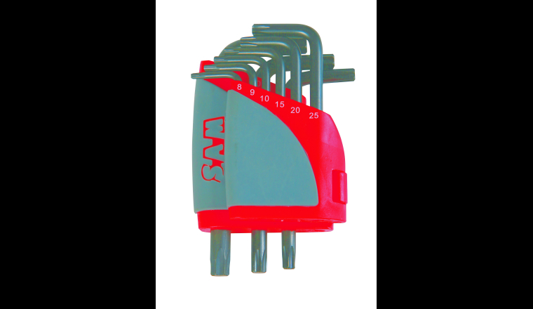 RATELIER 66-R9A 9CLES MALES TORX SAM