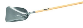 Pelle à neige extra creuse aluminium manche 120cm Perrin 144237