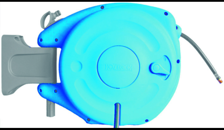 ENROULEUR 15M AIR TOLE 10X15 + SUPPORT ORIENTABLE