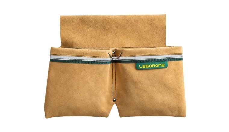 CEINTURE BIPOCHE CROUTE DE CUIR + PORTE TENAILLE