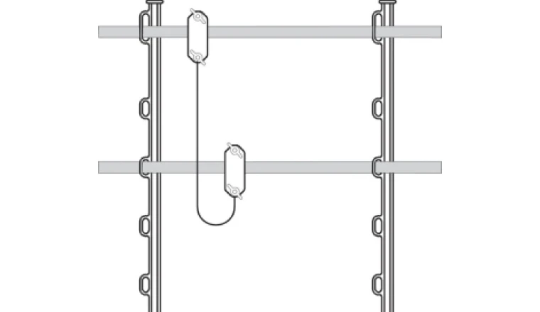 CABLE INTERLIGNE POUR RUBAN 400MM