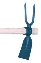 Serfouette forgée panne et fourche manche droit 100cm Outils Perrin 535126