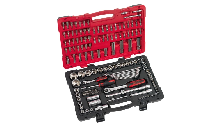 COFFRET DOUILLES 1/4 ET 1/2 151PCES KS TOOLS