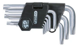 JEU DE 9 CLES MALES COURTES TORX