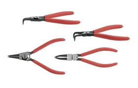 Jeu de 4 pinces à circlips intérieurs et extérieurs Ks Tools 