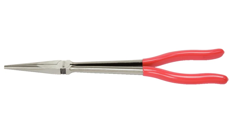 PINCE A BEC DEMI-ROND DROIT. EXTRA-LONGUE. L. 270 MM