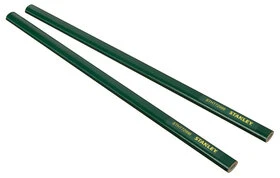 CRAYON DE MACON 30CM CORPS VERT - CARTE 2 PCS