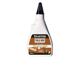 COLLE D'ASSEMBLAGE VINYL BOIS INTERIEUR D2 AXTON TRANSPARENT BIB 100G