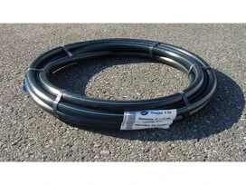 TUYAU POLY 25 BD BLEU 10M