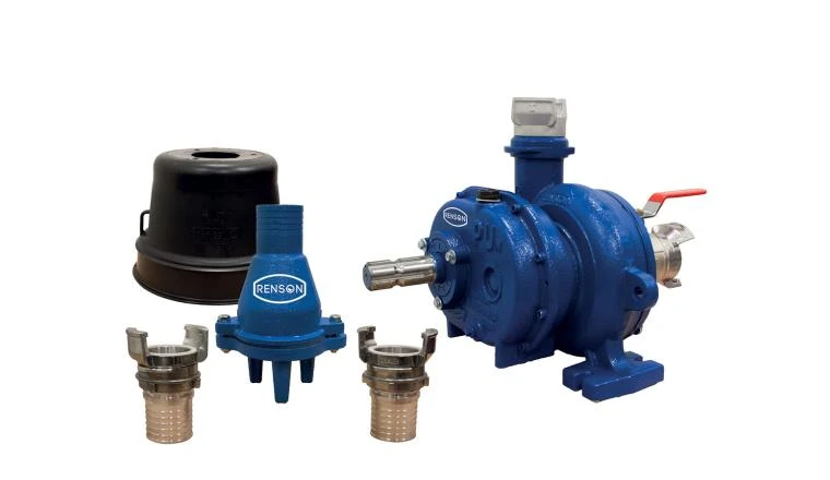 Pompe prise de force mâle 420l/min Renson PU55PFM 130617